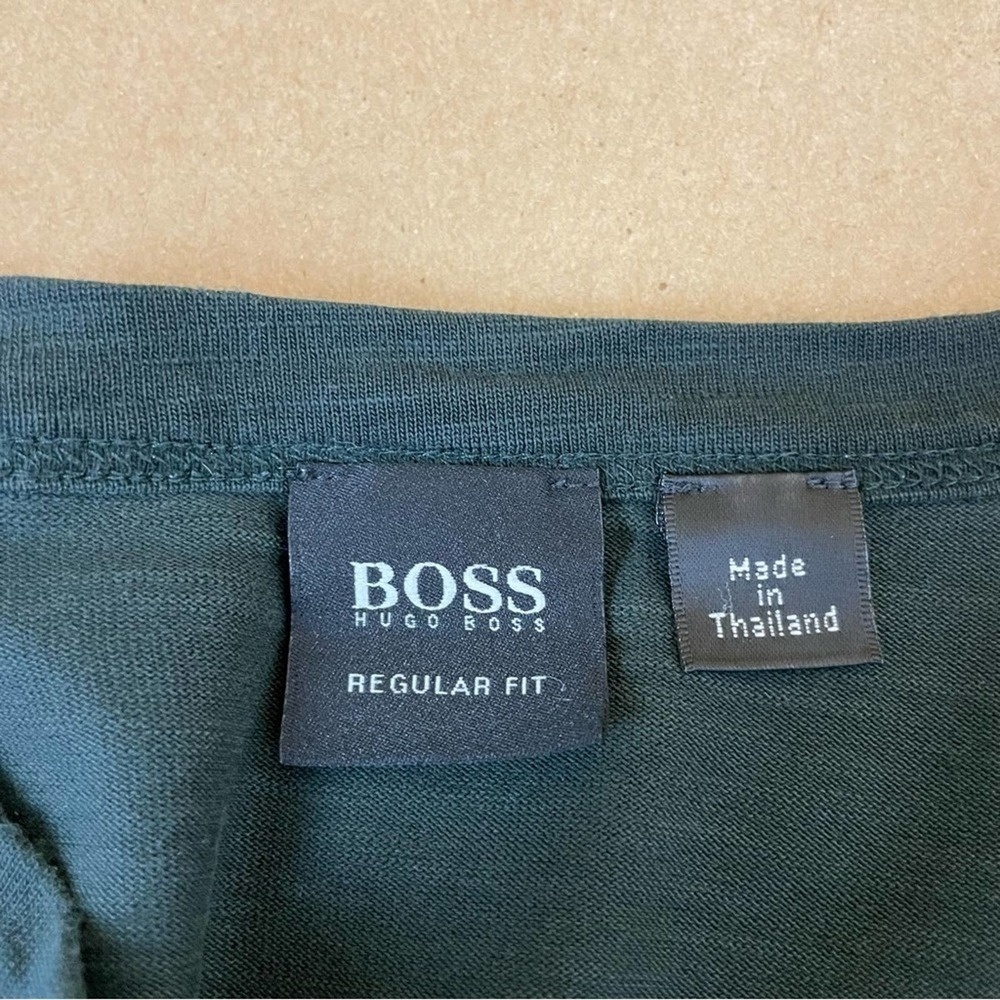 Hugo Boss Ribbed V-Neck Top - Picture 2 of 8